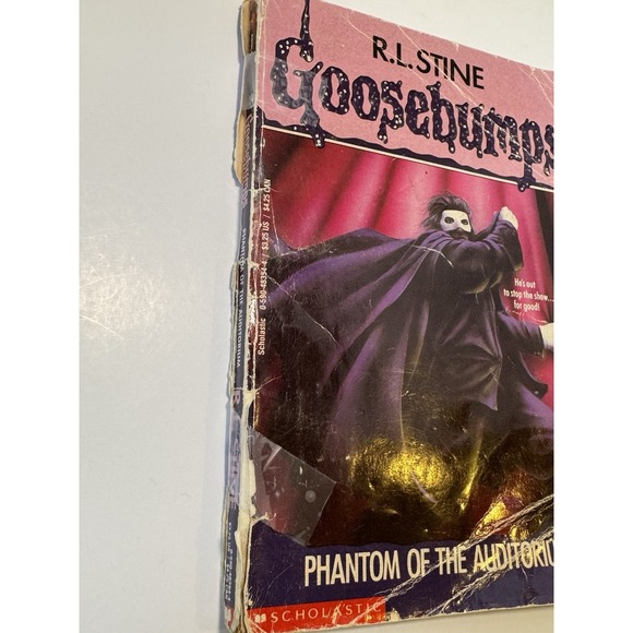 *TRUE 1ST EDITION 1994* Goosebumps: Phantom Of The Auditorium, #24, RL Stine - Picture 5 of 10